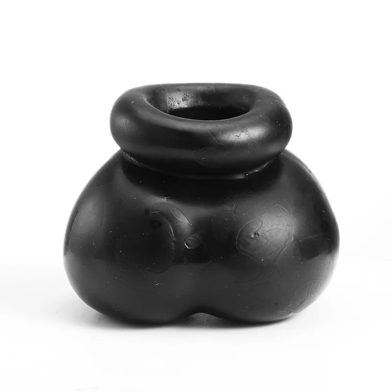 Male Soft Comfortable Silicone Ball Bag Ball Stretcher Snug Scrotum Ballstretcher Ballsack Testicle Bondage Sex Toys For Adults