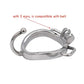 Male Stainless Mesh Chastity Cage Penis Lock Cock Ring Erection Denial Anti-Escape Control BDSM Cage Erotic Sex Toy For Men Gay