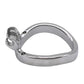 Male Stainless Mesh Chastity Cage Penis Lock Cock Ring Erection Denial Anti-Escape Control BDSM Cage Erotic Sex Toy For Men Gay
