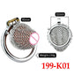 Male Stainless Mesh Chastity Cage Penis Lock Cock Ring Erection Denial Anti-Escape Control BDSM Cage Erotic Sex Toy For Men Gay