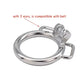 Male Stainless Mesh Chastity Cage Penis Lock Cock Ring Erection Denial Anti-Escape Control BDSM Cage Erotic Sex Toy For Men Gay