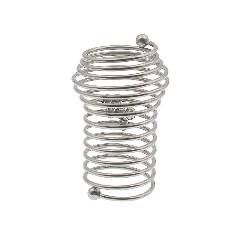 Male Stainless Steel Hollow Thread Sleeve Chastity Device Cage Lock Penis Rings Delayed Ejaculation Metal Cock Glans Ring Cover