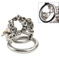 Male Stainless Steel Penis Chastity Cage Long Small Metal Penis Lock Chastity Cage Belt Slave Bondage Restraint Man Sex Toy