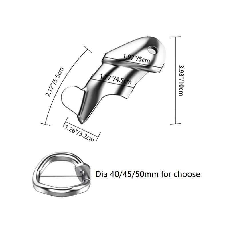 Male Stainless Steel Penis Chastity Cage Long Small Metal Penis Lock Chastity Cage Belt Slave Bondage Restraint Man Sex Toy