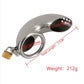Male Stainless Steel Penis Chastity Cage Long Small Metal Penis Lock Chastity Cage Belt Slave Bondage Restraint Man Sex Toy