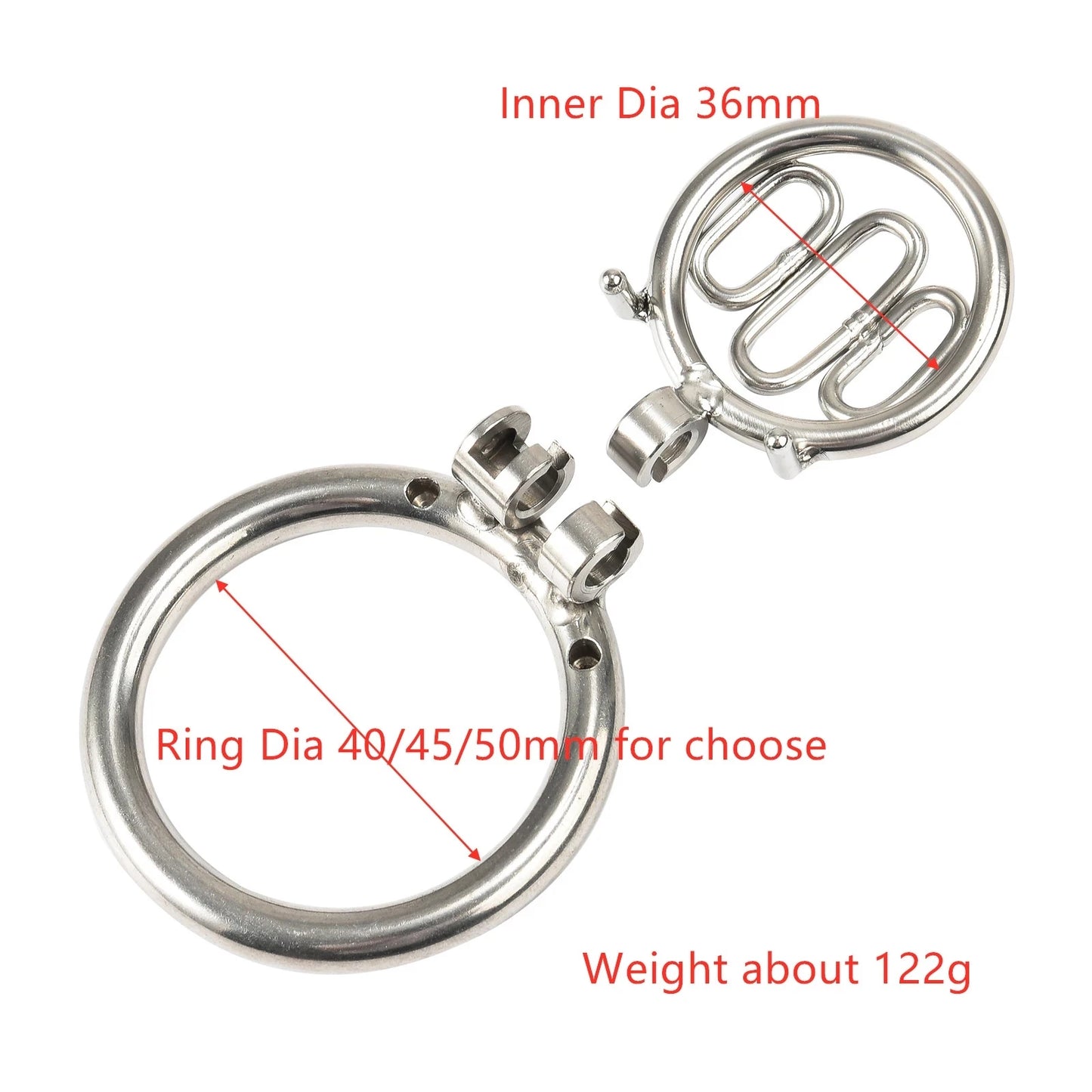 Male Stainless Steel Penis Chastity Cage Long Small Metal Penis Lock Chastity Cage Belt Slave Bondage Restraint Man Sex Toy