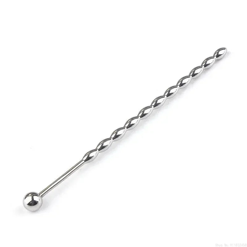 Male Stainless Steel Urethral Plug Urethral Dil Sounding Penis Plug Urethra Stimulate Dilator Masturbation Rod Sex Toys For Men