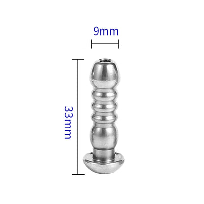 Male Stainless Steel Urethral Plug Urethral Dildo Sounding Penis Urethra Stimulate Dilator Masturbation Rod Sex Toys For Men
