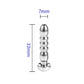 Male Stainless Steel Urethral Plug Urethral Dildo Sounding Penis Urethra Stimulate Dilator Masturbation Rod Sex Toys For Men