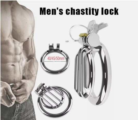 Male Stainless steel UltraShort Chastity Device Cage With Lock Cock Penis Cage Ring Husband Loyalty Bondage Sex Toys For Men Gay