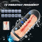 Male fully automatic retractable masturbator, with electric aircraft cup male masturbator at both ends. Male Masturbation Toys