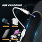 Male fully automatic retractable masturbator, with electric aircraft cup male masturbator at both ends. Male Masturbation Toys