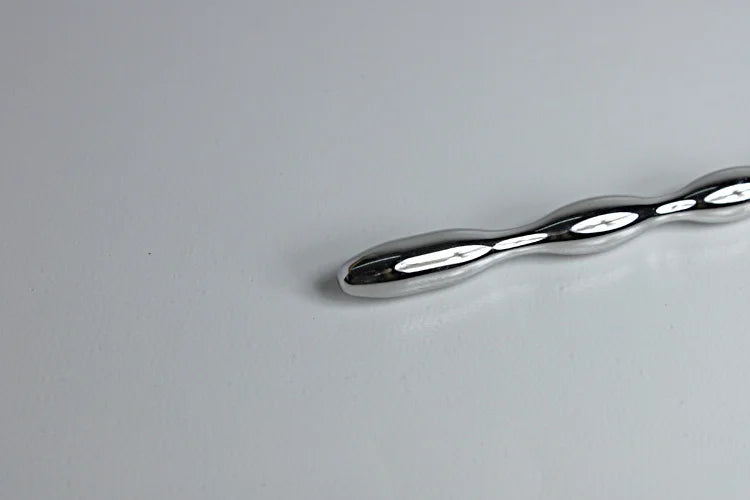 Male masturbation vibrating stainless steel urethral plug penis probe sex toy for men A624
