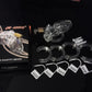 Male penis lock  plastic Chastity device bondage with 5 ring CB6000s cock cage  Belt Adult sex toys for men