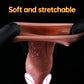 Male penis sleeve sex toys for men Dick Silicone Condom delay ejection cock sleeve extender enhancer sexual tools for adults