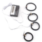 Manjoy Electro Shock Penis Ring Penis Stretcher Electrical Stimulation Physiotherapy Cock Rings Sex Tools for Male Masturbator