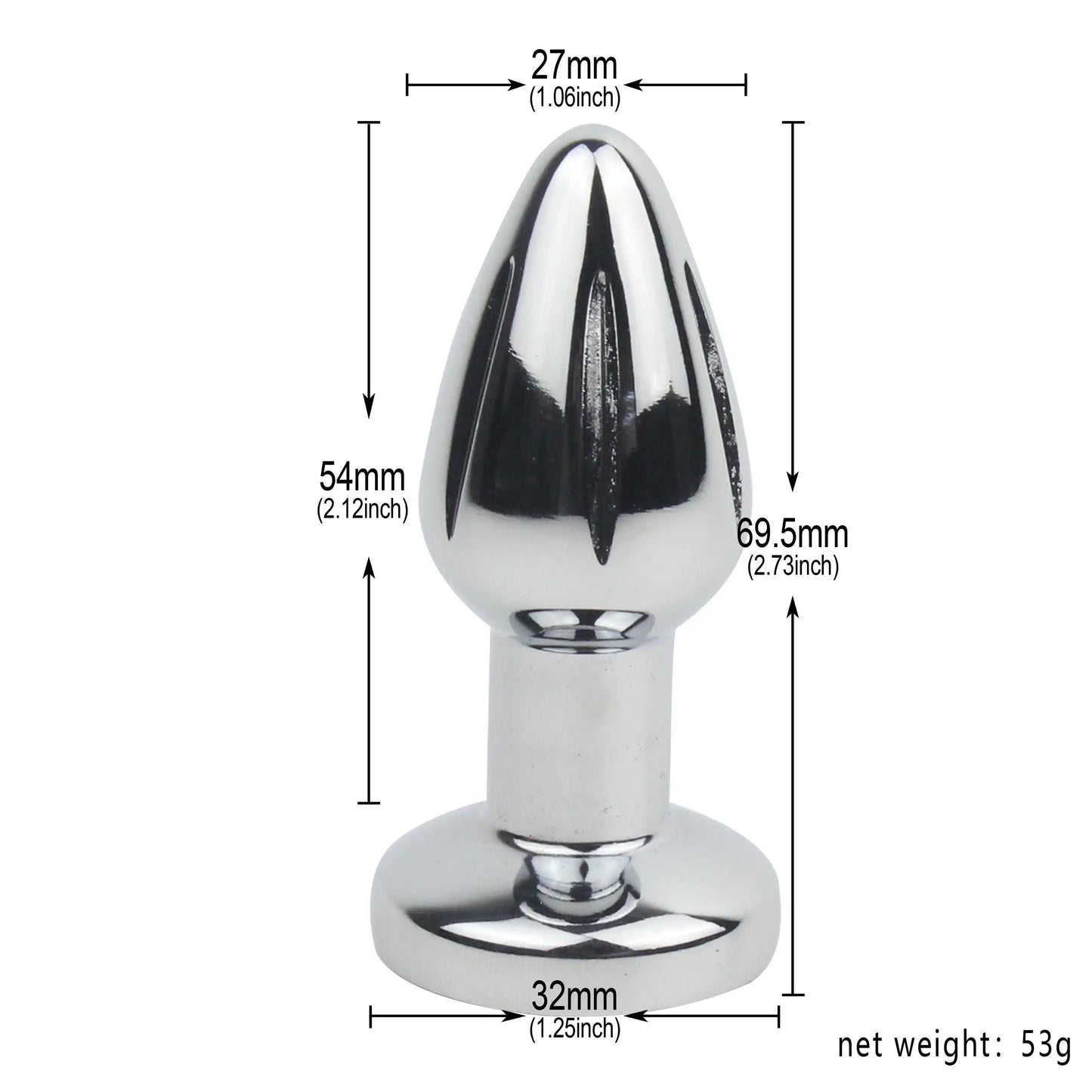 Manyjoy 10 Modes Wireless Remote Control Metal Anal Butt Plug Vibrator Prostate Massager for Women Men Gay Masturbation Sex Toys