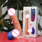 Manyjoy 22cm Realistic Spray Water Dildo with Suction Cup for Women Vagina Massager Masturbation Skin Feel Penis Lesbain Sex Toy