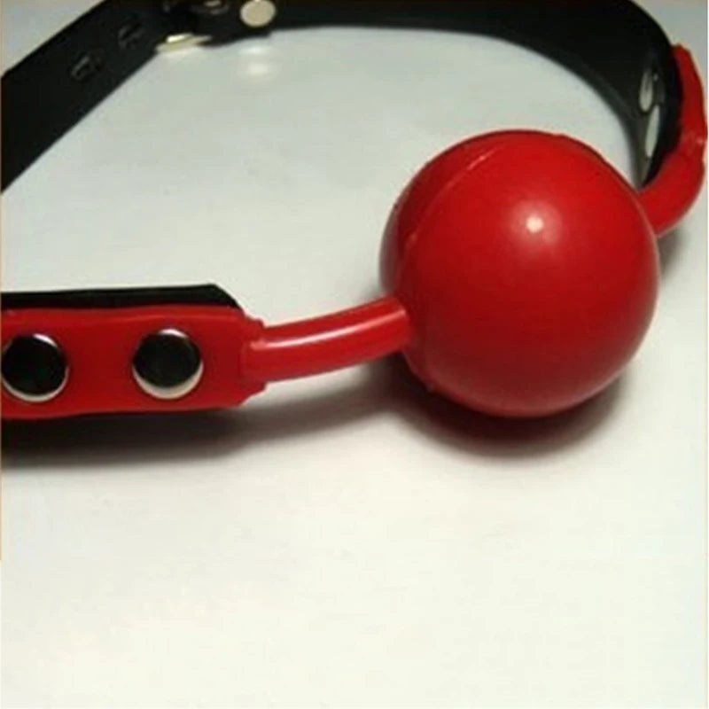 Manyjoy 4.8mm Ball Shape Mouth Gag Bdsm Bondage Slave Toys Open Mouth Gag Erotic Sex Toys For Woman Couples Adult Sex Games