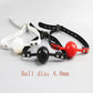 Manyjoy 4.8mm Ball Shape Mouth Gag Bdsm Bondage Slave Toys Open Mouth Gag Erotic Sex Toys For Woman Couples Adult Sex Games