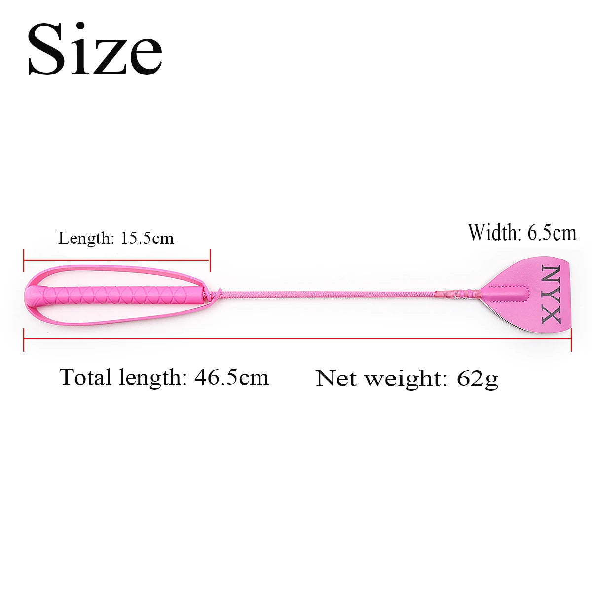 Manyjoy 46CM Pink Sexy PU Leather Spanking Paddle Fetish Bdsm Bondage Erotic Slave Game Roleplay Sex Toys for Couples Gift