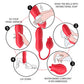 Manyjoy 9 Speed Vaginal Vibrators G Spot Anal Vibrating Massager Beginners Masturbator Massager Sex Toy for Women Couples 18