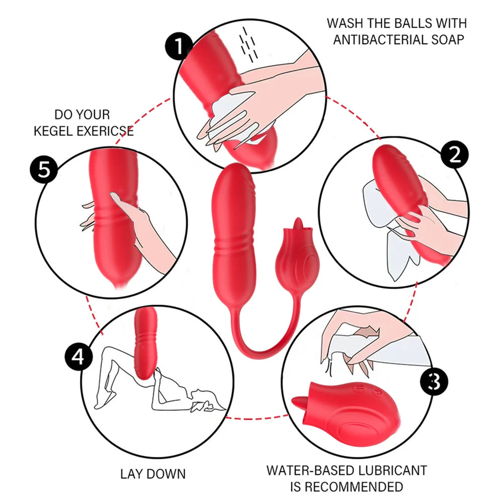 Manyjoy 9 Speed Vaginal Vibrators G Spot Anal Vibrating Massager Beginners Masturbator Massager Sex Toy for Women Couples 18
