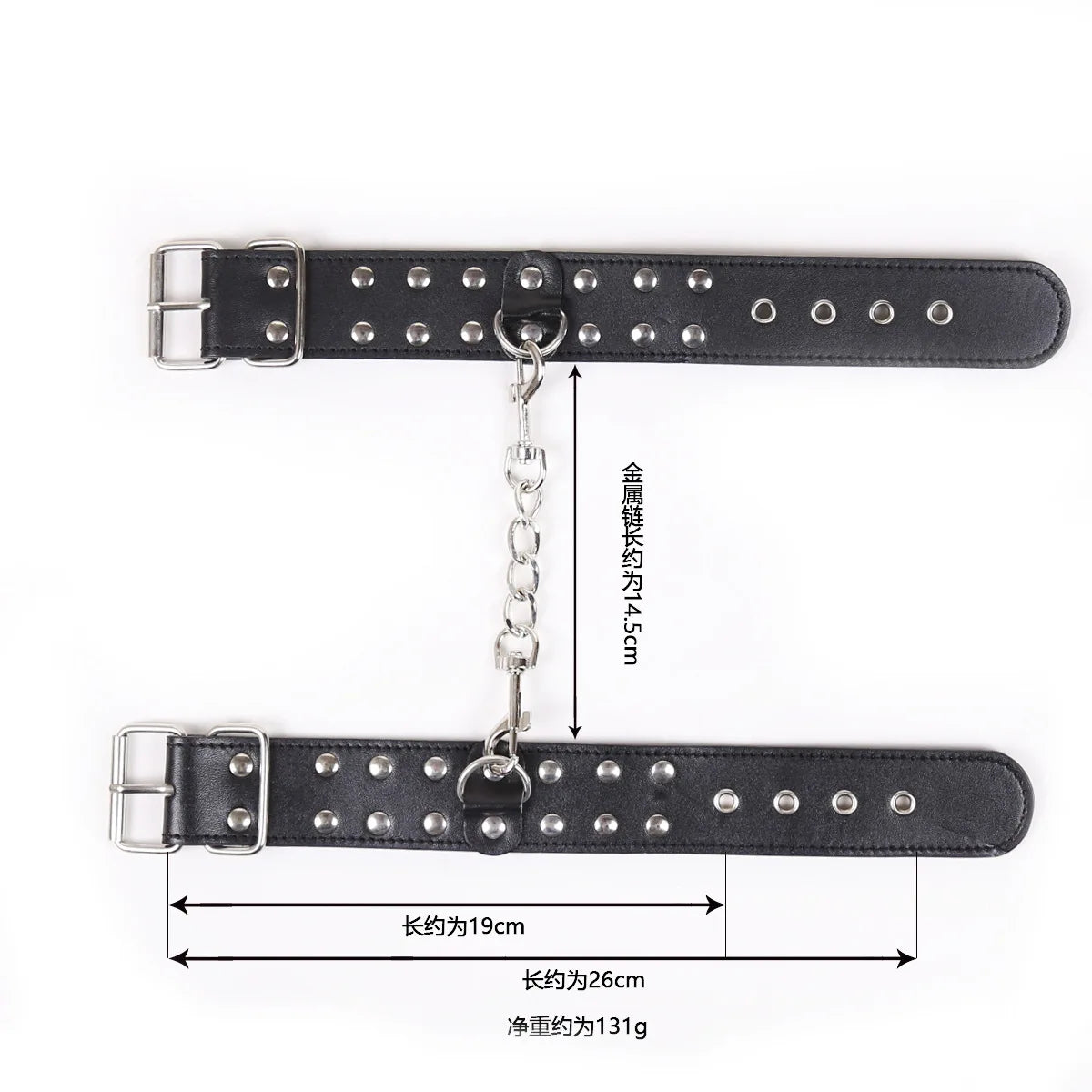 Manyjoy Adjustable PU Leather Handcuff Lockable Restraints Sexy Bondage BDSM Ankle Cuff Restraints Erotic Sex Toy for Couples