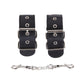 Manyjoy Adjustable PU Leather Handcuff Lockable Restraints Sexy Bondage BDSM Ankle Cuff Restraints Erotic Sex Toy for Couples
