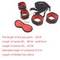 Manyjoy Bed Restraint Set BDSM Bondage Handcuffs & Ankle Cuffs Eye Mask Slave Open Leg Flirt Sex Toys for Women Couples Erotic