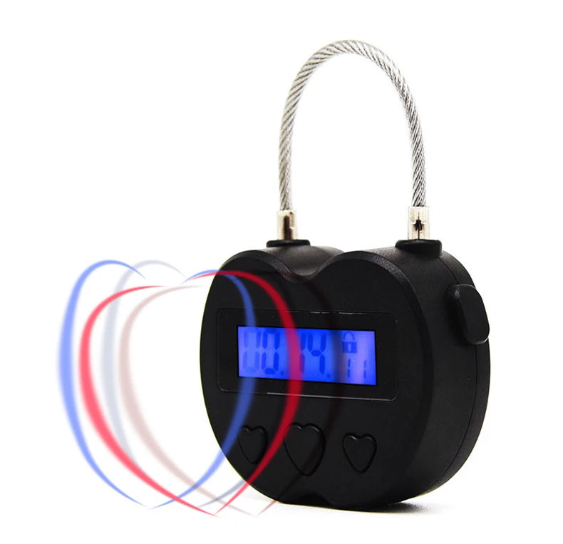 Manyjoy Digital Timer Switch Lock BDSM Bondage for Couples Adult Game Time Lock for Varied Sex Toys Slave Restrain Accessories