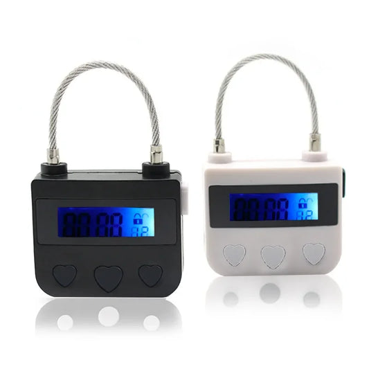 Manyjoy Digital Timer Switch Lock BDSM Bondage for Couples Adult Game Time Lock for Varied Sex Toys Slave Restrain Accessories