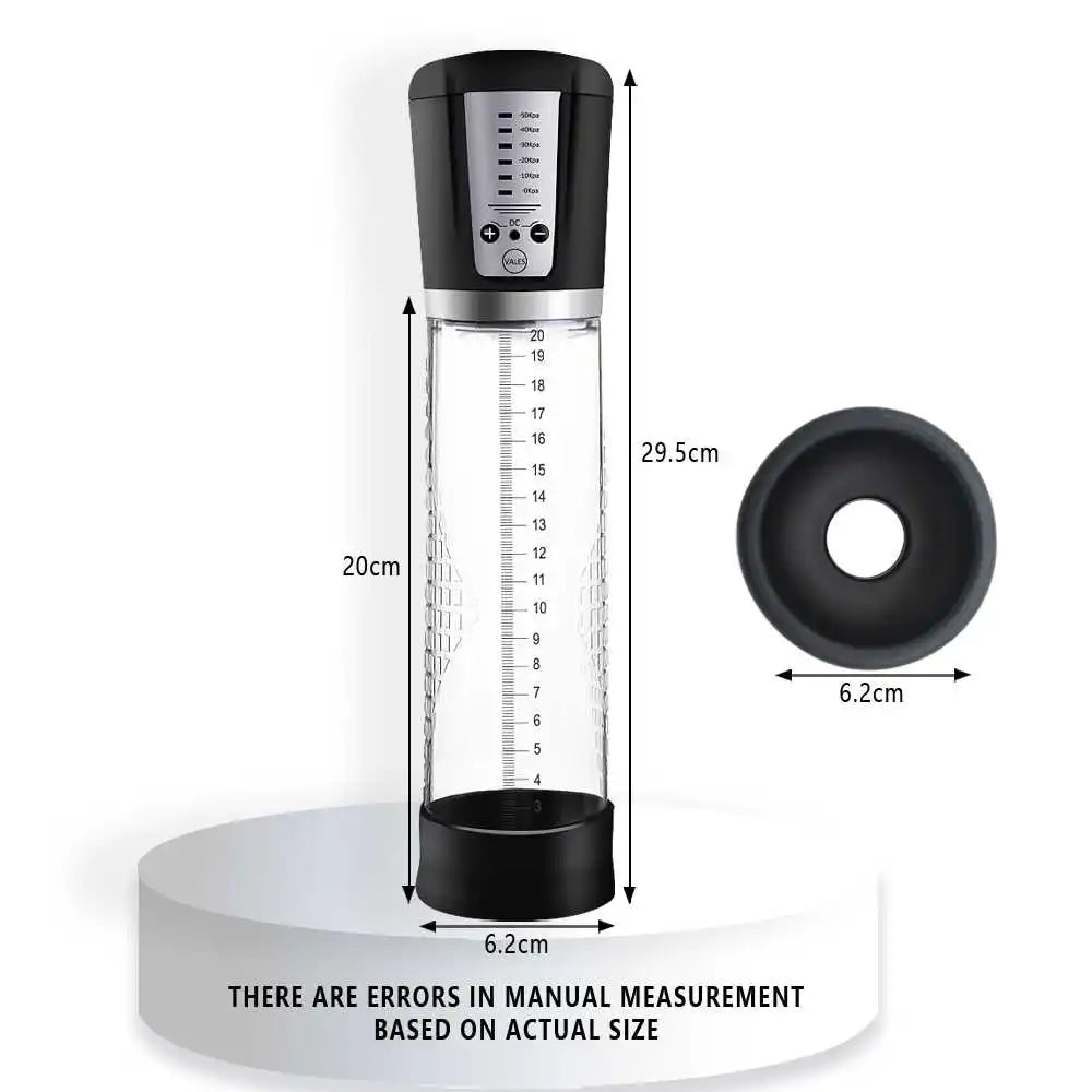 Manyjoy Electric Penis Pump Waterproof Vacuum Penis Enlargement Sex Toys for Men Masturbator Penile Enhancer Exercise Adult Game