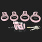 Manyjoy Hollowing Male Chastity Cage Device with Rings Erotics Urethral Locking Adult Games Sex Toys for Men for Penis Exerciser