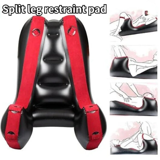 Manyjoy Inflatable Sex Sofa Furniture Mattress Love Position with Handcuffs Bdsm Bondage Split Leg Sofa Adult Couple Sex Toys