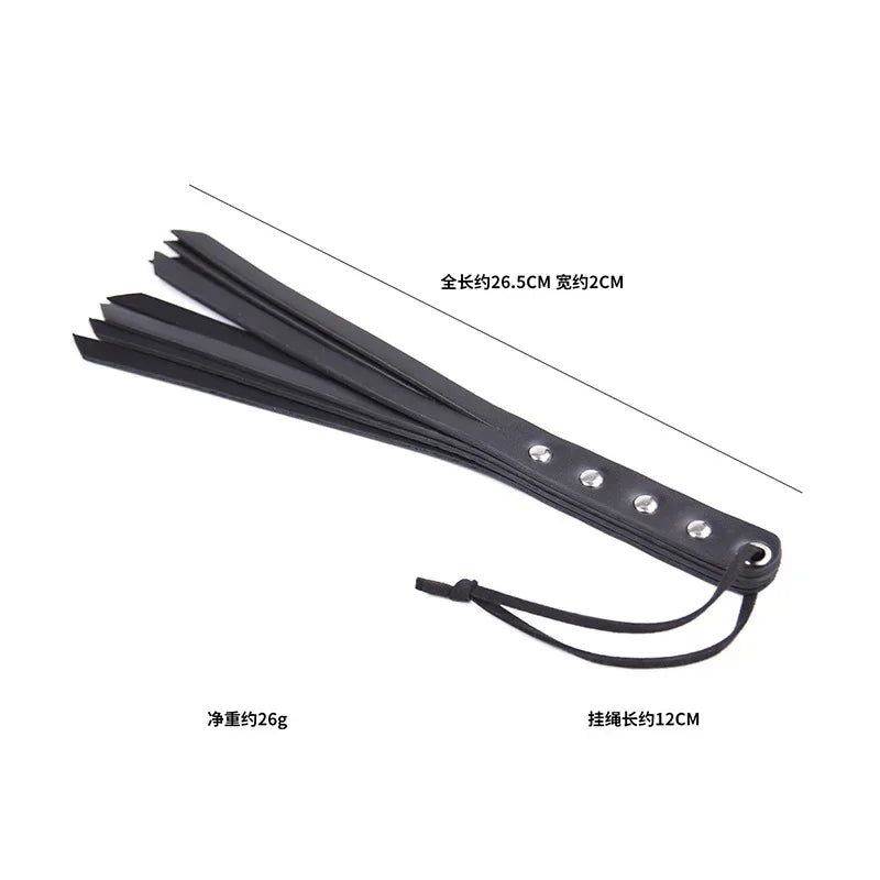 Manyjoy Multiple Style PU Leather Double-deck Spanking Paddle Clap Spank Ass Adult Products Cosplay Flirting Games for Couples