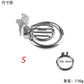 Manyjoy New 3 Sizes Stainless Steel Men Chastity Device Penis Lock Urethral Ring Cock Cage BDSM Sex Toy for Men Erotic Bondage