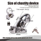 Manyjoy New Male Adjustable Chastity Cage Metal Heavy Penis Cage Lock Bird Cock Ring Slave Bondage Restraint Sex Toy Man Loyalty
