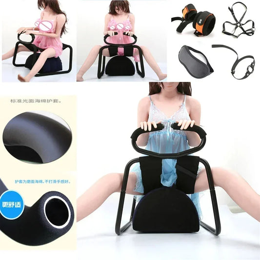 Manyjoy New Multi-functional Sex Pillow Stretch Chair Cushion Bdsm Bondage Penis Pillow Sex Furniture Adult Sex Toys for Couples