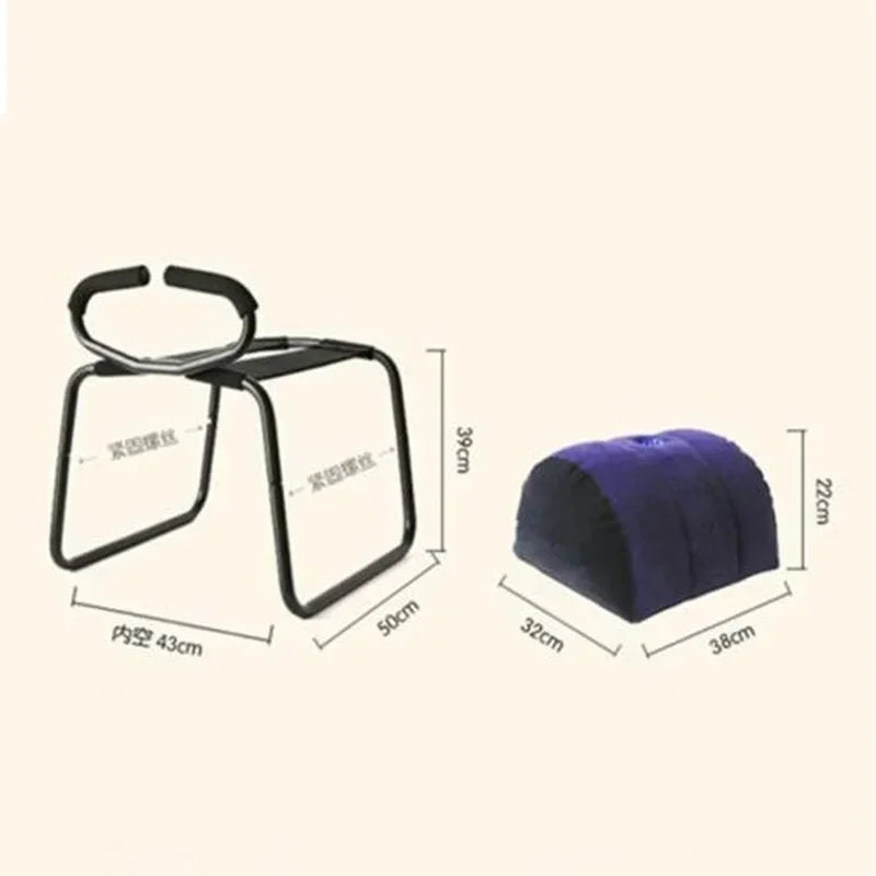 Manyjoy New Multi-functional Sex Pillow Stretch Chair Cushion Bdsm Bondage Penis Pillow Sex Furniture Adult Sex Toys for Couples