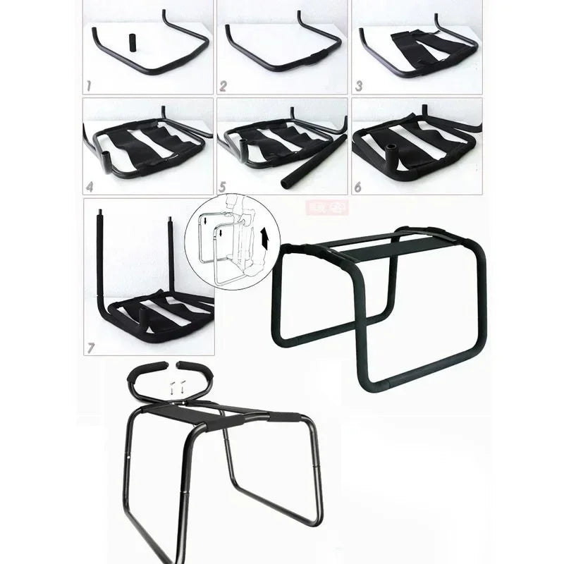 Manyjoy New Multi-functional Sex Pillow Stretch Chair Cushion Bdsm Bondage Penis Pillow Sex Furniture Adult Sex Toys for Couples