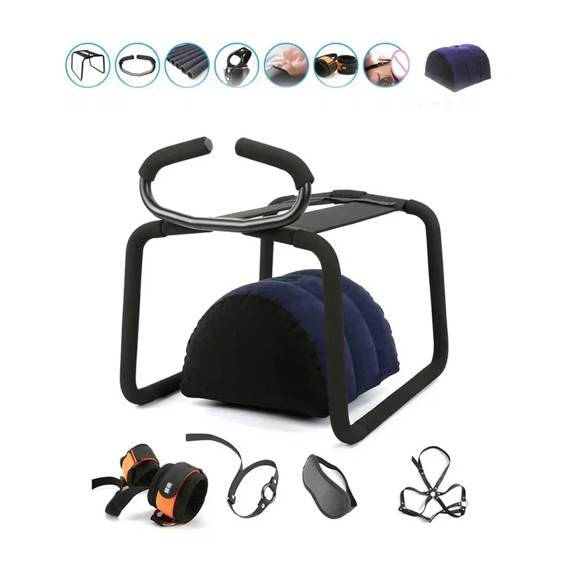 Manyjoy New Multi-functional Sex Pillow Stretch Chair Cushion Bdsm Bondage Penis Pillow Sex Furniture Adult Sex Toys for Couples