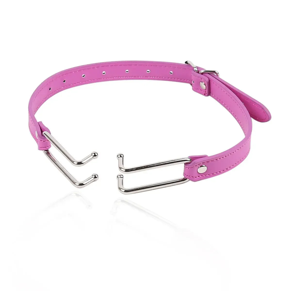Manyjoy Open Mouth Gag Restraint Slave Metal Nose Hook Harness Game Oral Flail Bondage Roleplay Adult Fun Games Erotic Sex Toy