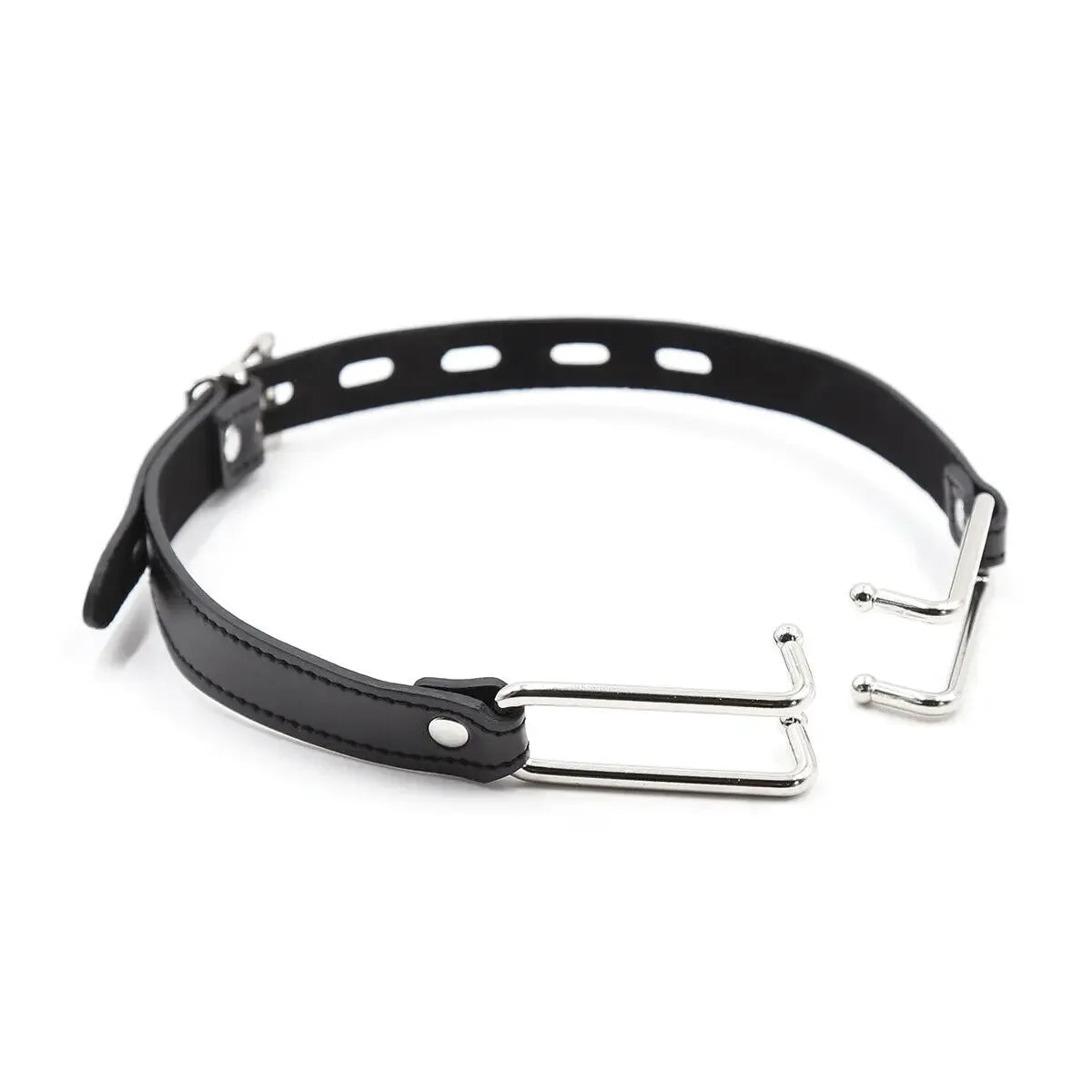 Manyjoy Open Mouth Gag Restraint Slave Metal Nose Hook Harness Game Oral Flail Bondage Roleplay Adult Fun Games Erotic Sex Toy