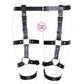 Manyjoy PU Leather Body Harness for Women  Slave Bondage Restraints Exposed Breast Chastity Belt Adult Games Sex Products