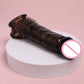 Manyjoy Realistic Penis Sleeve Big Penis Extender Condom BDSM Reusable Cock Extension Delay Ejaculation Dick Sex Toys for Men