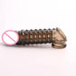 Manyjoy Realistic Penis Sleeve Big Penis Extender Condom BDSM Reusable Cock Extension Delay Ejaculation Dick Sex Toys for Men