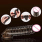 Manyjoy Realistic Penis Sleeve Big Penis Extender Condom BDSM Reusable Cock Extension Delay Ejaculation Dick Sex Toys for Men