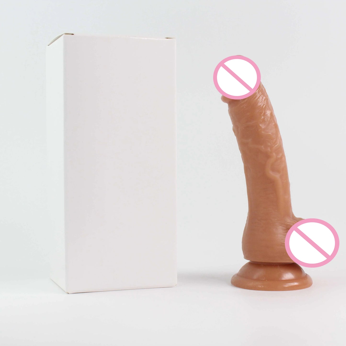 Manyjoy Soft Silicone Realistic Dildos for Women Beginner Strong Suction Cup G-Spot Powerful Masturbators Adult Sex Toys