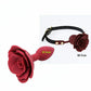 Manyjoy Soft Silicone Rose Shape Mouth Gag Oral Bondage Anal Butt Plugs Sex Toys for Adult Slave Flirting Rose Set Toys Cosplay